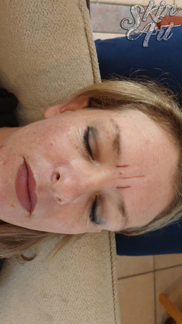 Skinart permanent makeup training photograph 28
