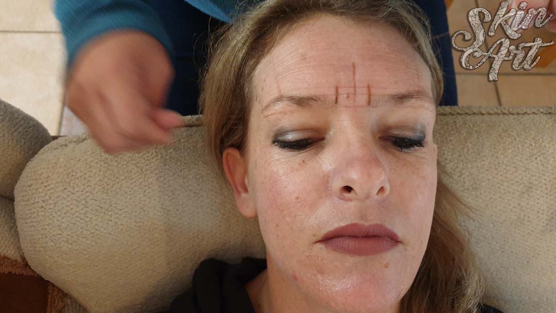Skinart permanent makeup training photograph 35