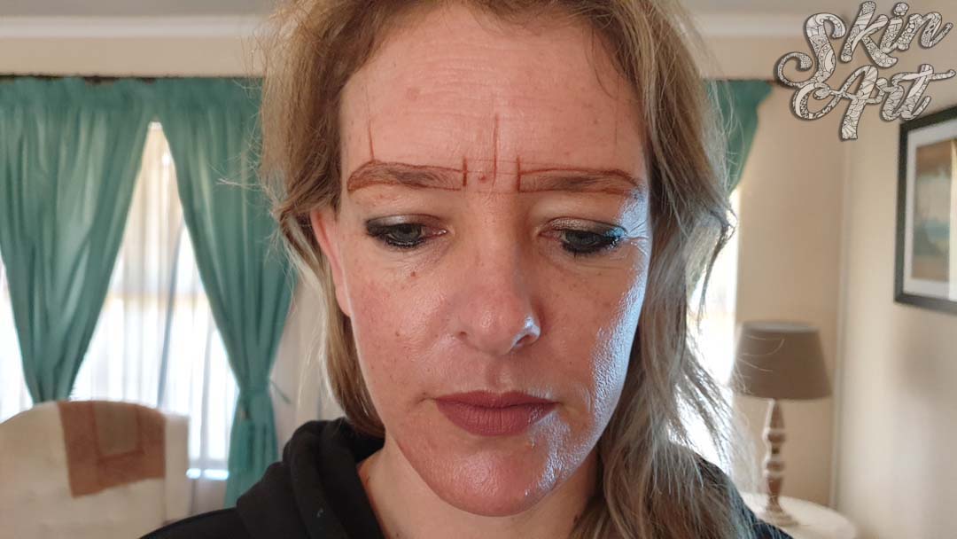 Skinart permanent makeup training photograph 36