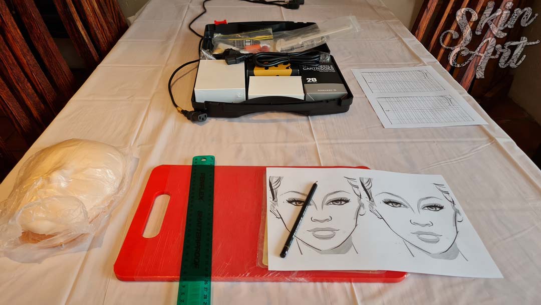 Skinart permanent makeup training photograph 41