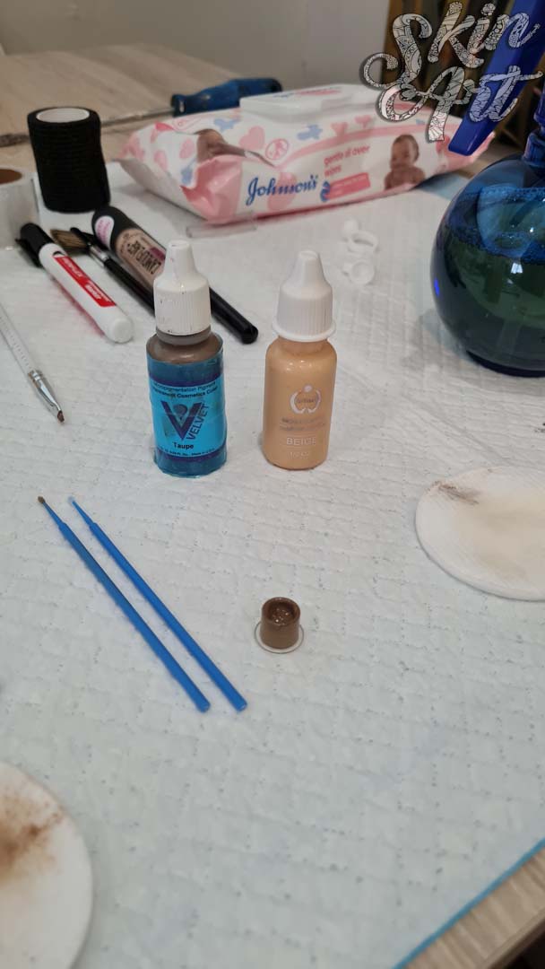 Skinart permanent makeup training photograph 57