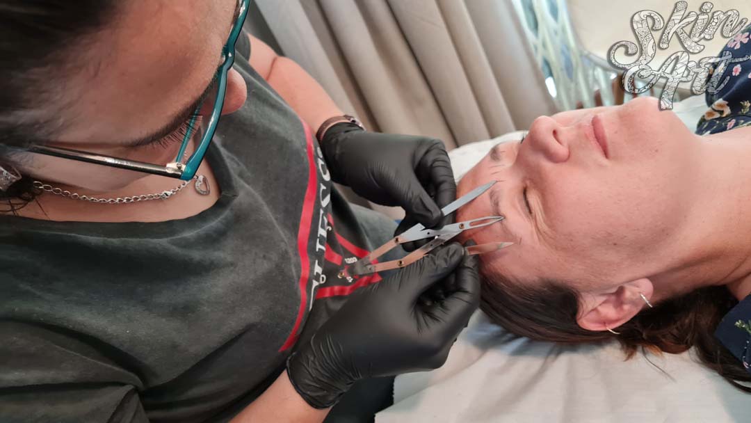 Skinart permanent makeup training photograph 63