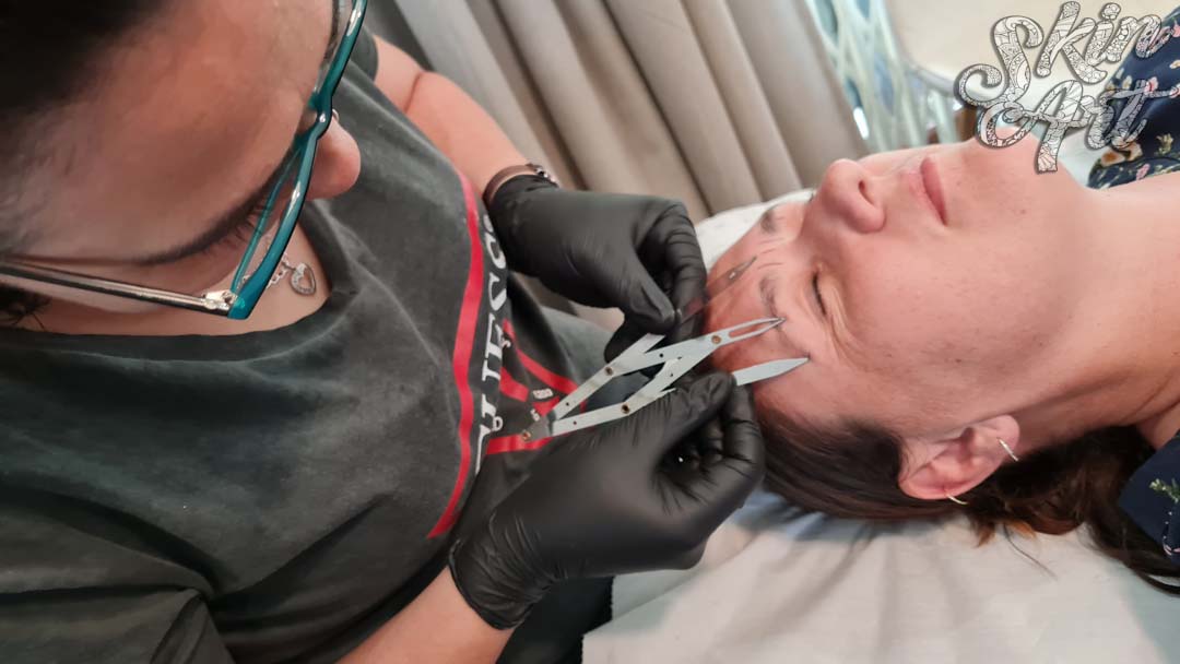 Skinart permanent makeup training photograph 64
