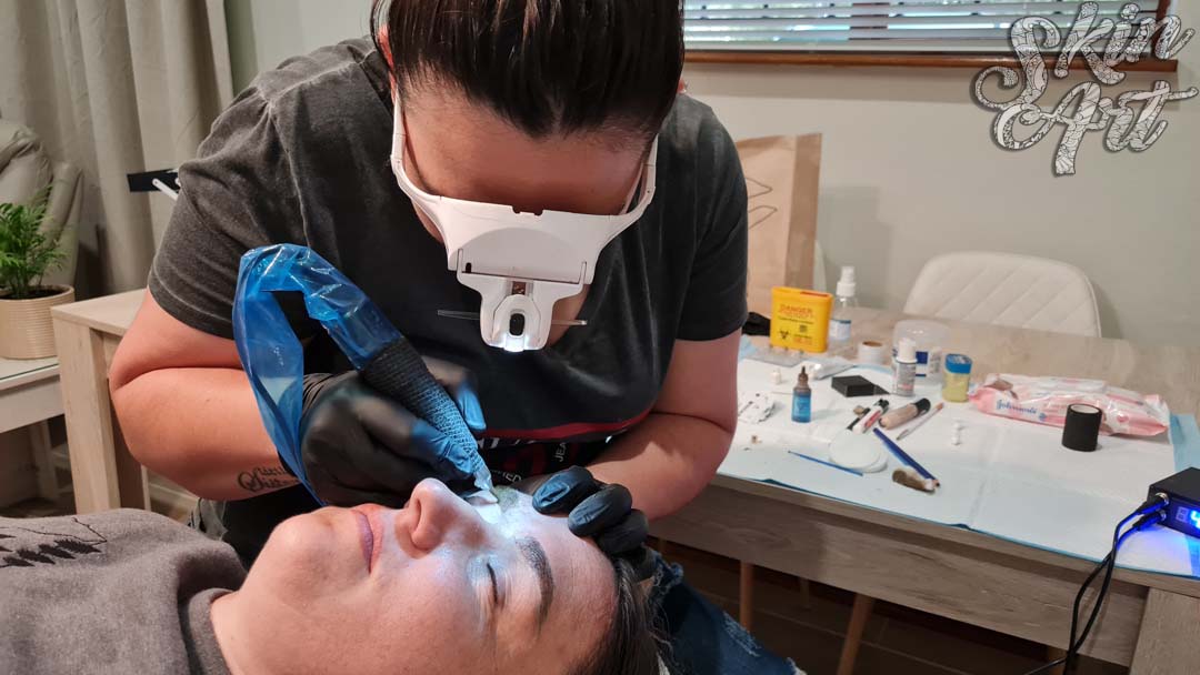 Skinart permanent makeup training photograph 68