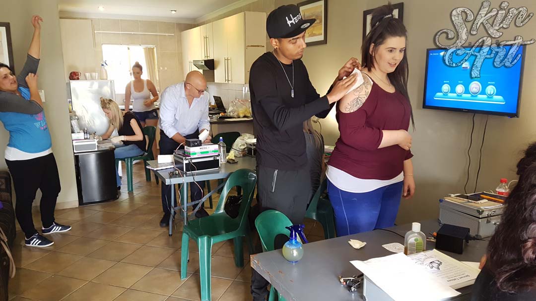Skinart tattoo training photograph 5