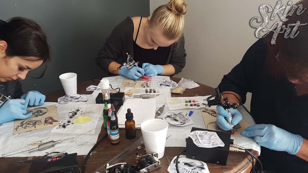 Skinart tattoo training photograph 6