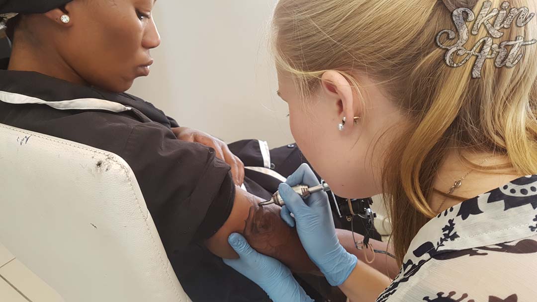 Skinart tattoo training photograph 7