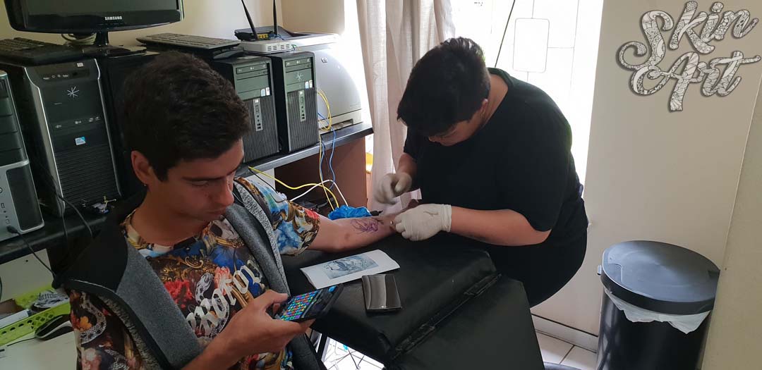 Skinart tattoo training photograph 12