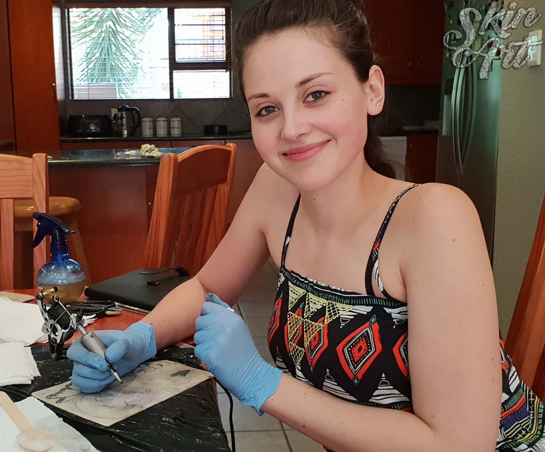 Skinart tattoo training photograph 14