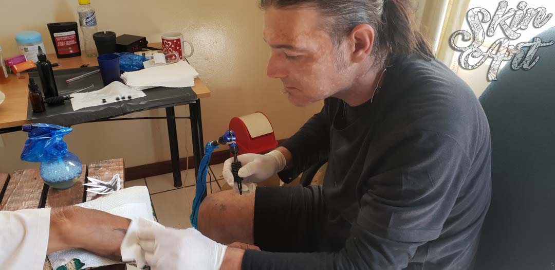 Skinart tattoo training photograph 15