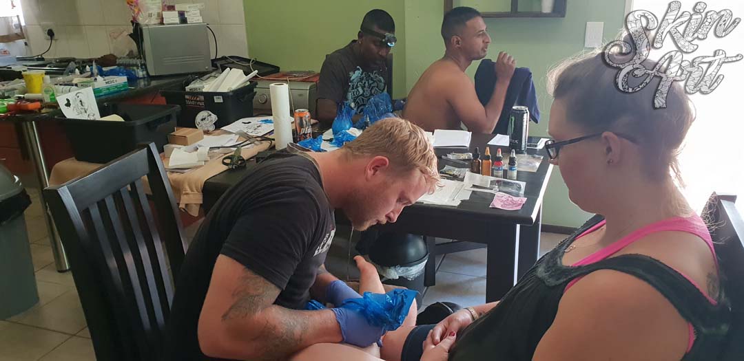 Skinart tattoo training photograph 16