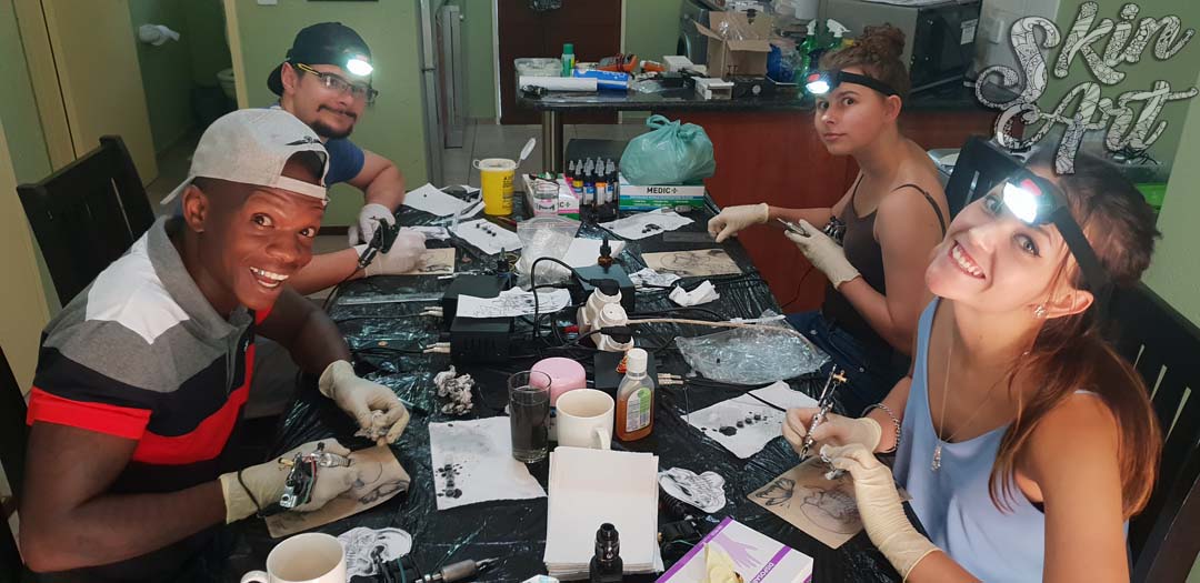 Skinart tattoo training photograph 17