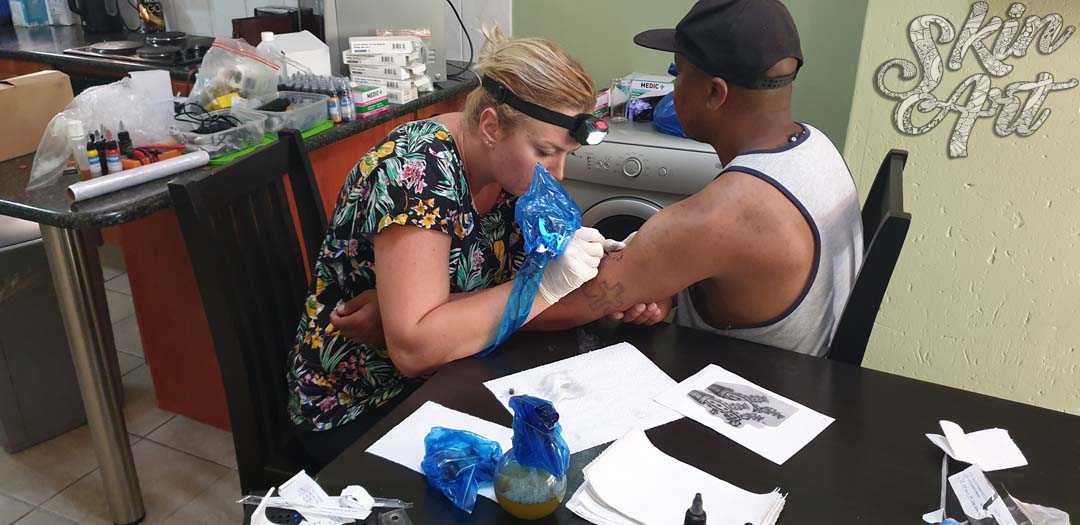 Skinart tattoo training photograph 18