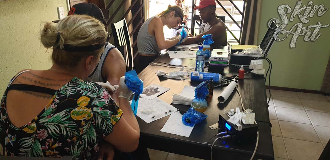 Skinart tattoo training photograph 19