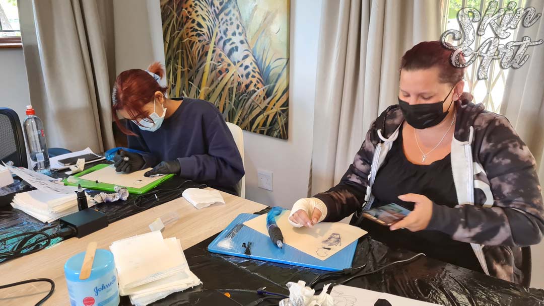 Skinart tattoo training photograph 27