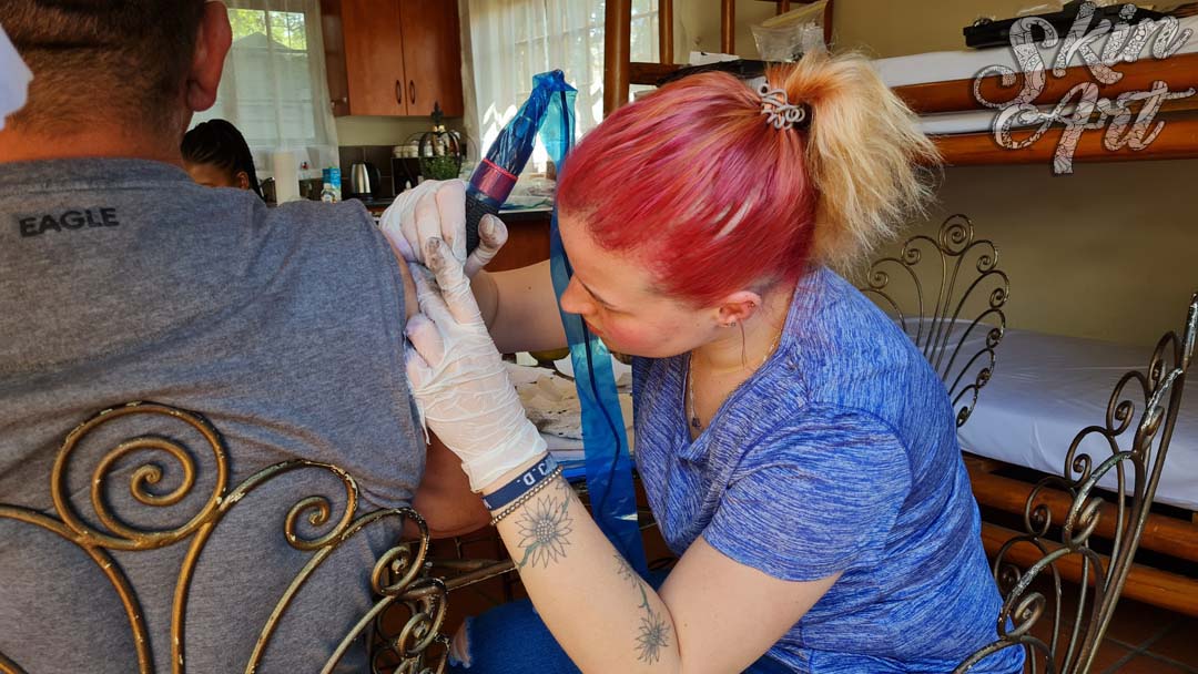 Skinart tattoo training photograph 28