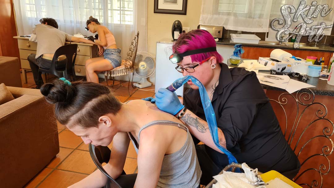 Skinart tattoo training photograph 30