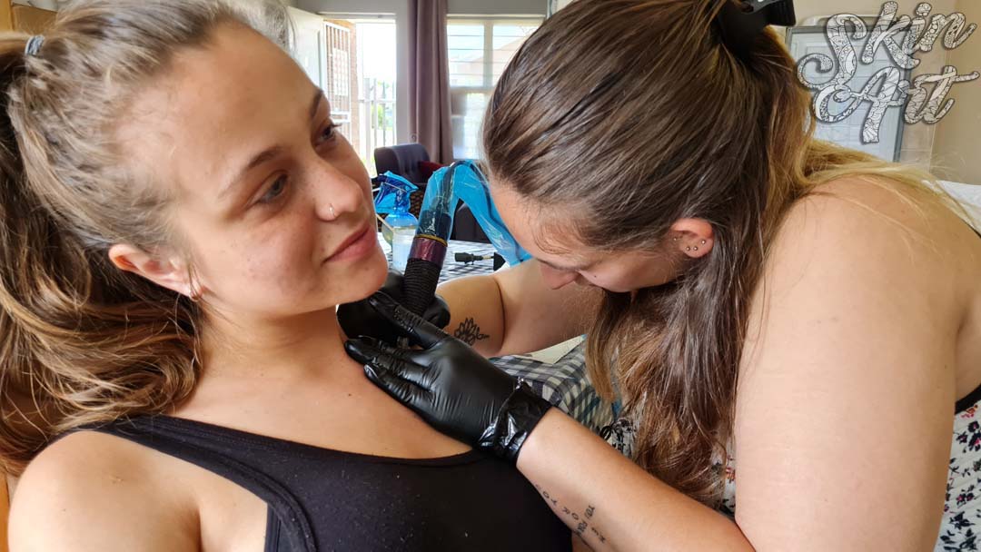 Skinart tattoo training photograph 33