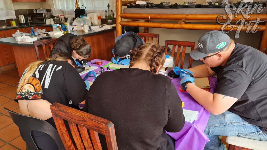 Skinart tattoo training photograph 35