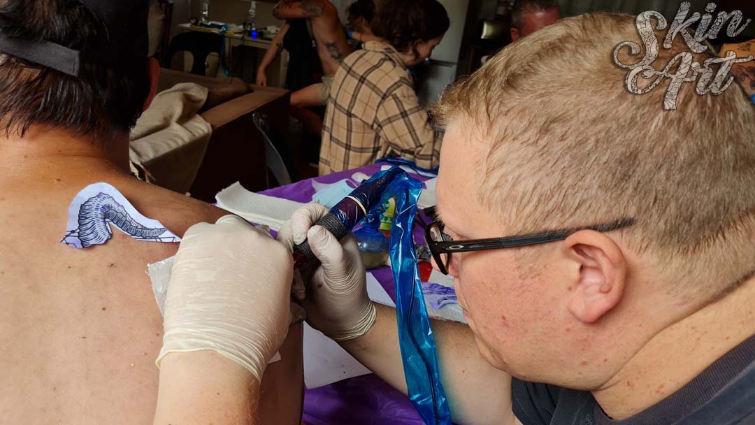 Skinart tattoo training photograph 37
