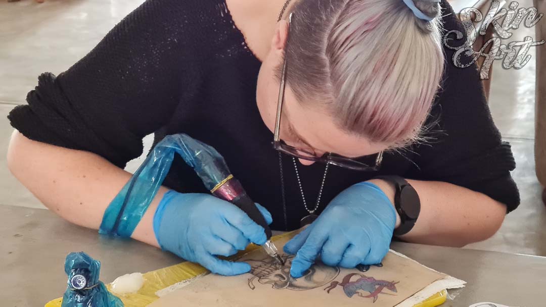 Skinart tattoo training photograph 40