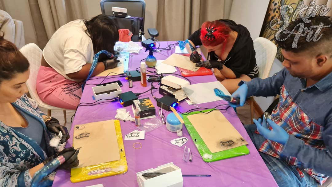 Skinart tattoo training photograph 41