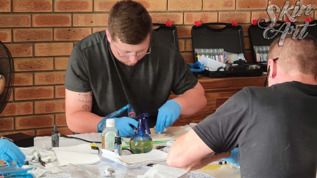 Skinart tattoo training photograph 46