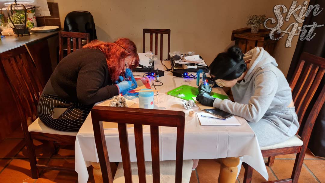 Skinart tattoo training photograph 47