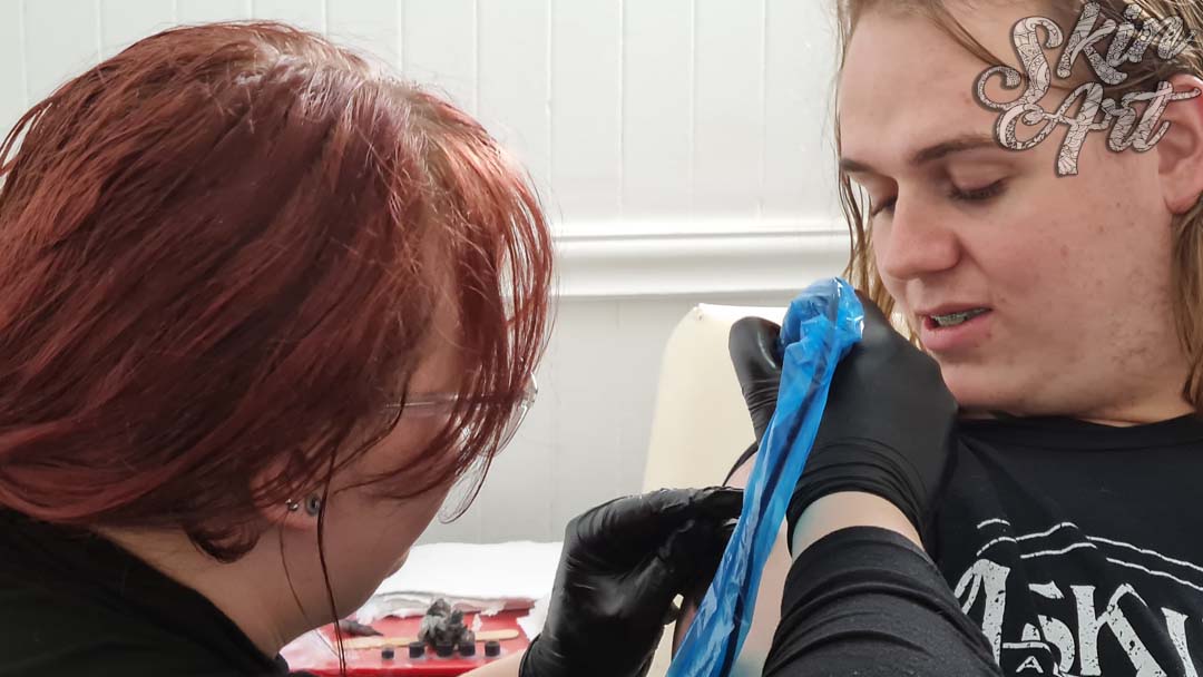 Skinart tattoo training photograph 48