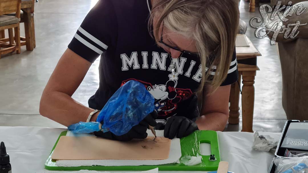 Skinart tattoo training photograph 49