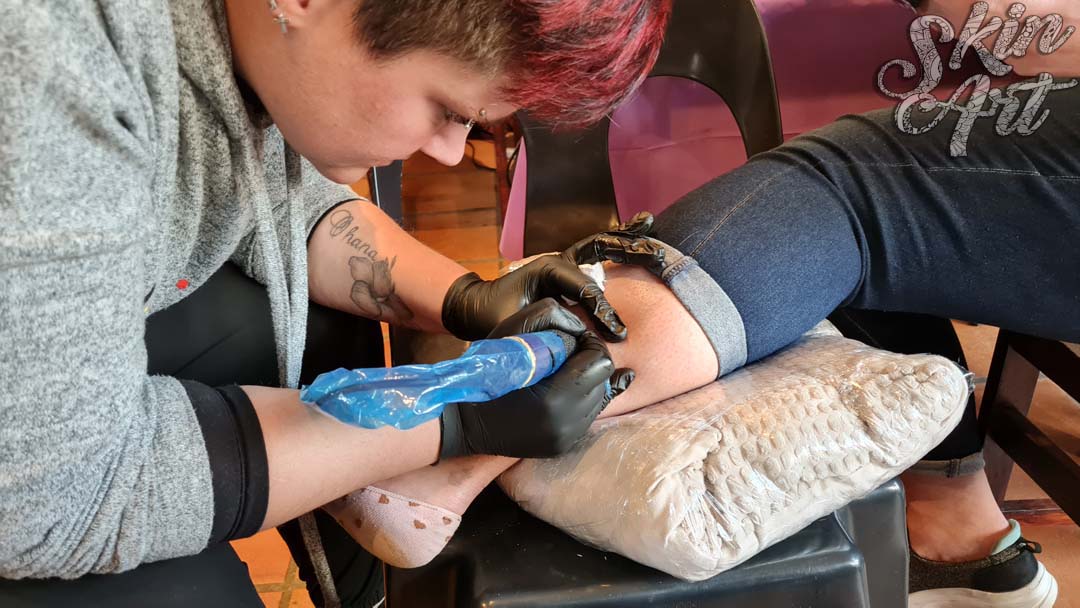 Skinart tattoo training photograph 53