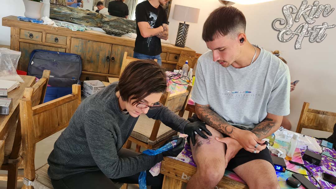 Skinart tattoo training photograph 62