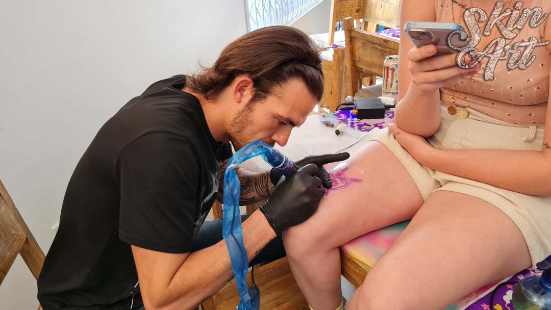 Skinart tattoo training photograph 65
